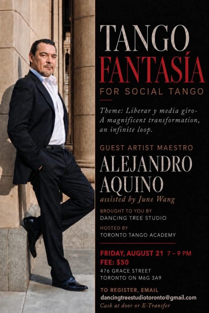 Guest Artist Maestro Alejandro Aquino in Toronto