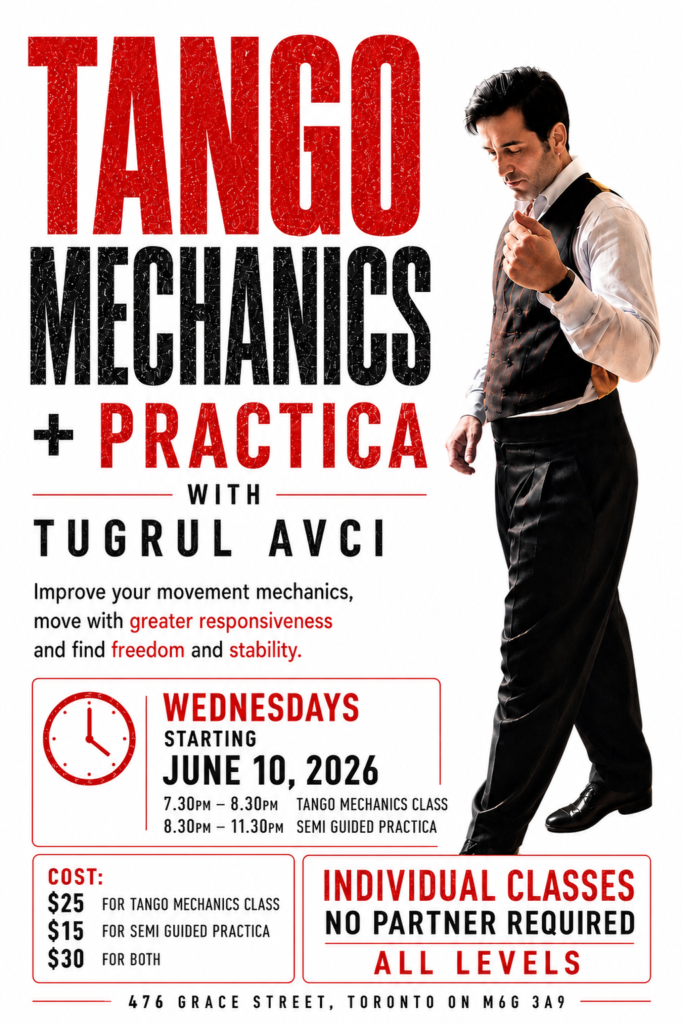 tango mechanics workshop poster