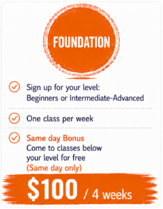 Foundation Bundle at Toronto Tango Academy