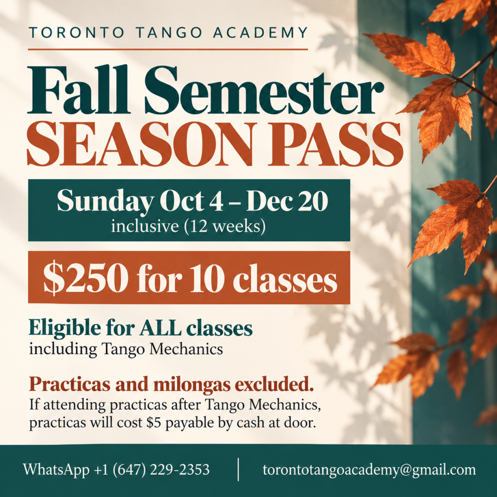 Fall Semester Season Pass poster