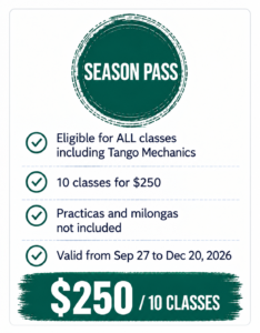 Fall Semester Season Pass Poster